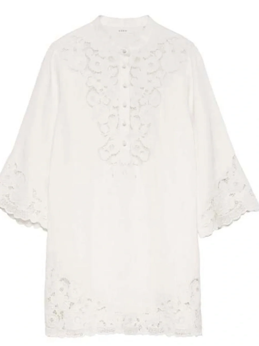 Doen Rochelle Dress XS White Mini Dress - Picture 4 of 7